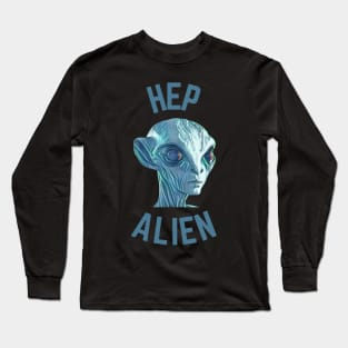 Hep Alien Logo Long Sleeve T-Shirt